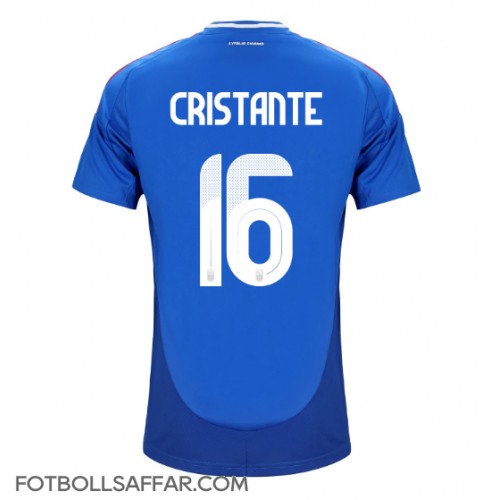 Italien Bryan Cristante #16 Hemmatröja EM 2024 Kortärmad